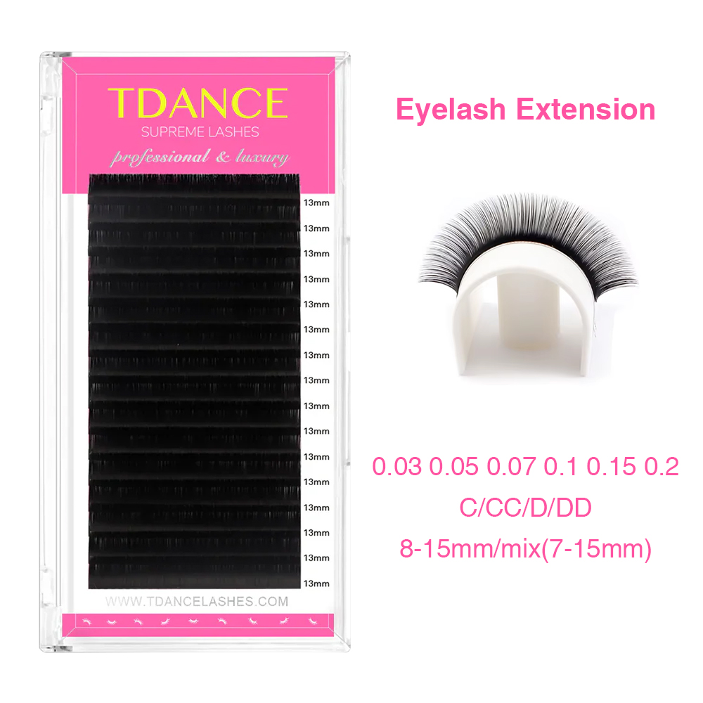 TDANCE ekstensi bulu mata 16 b - Eyelash Extension Russian ulasan dan harga
