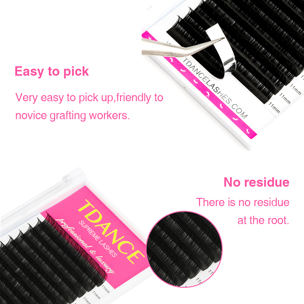 TDANCE ekstensi bulu mata 16 b - Eyelash Extension Russian ulasan dan harga