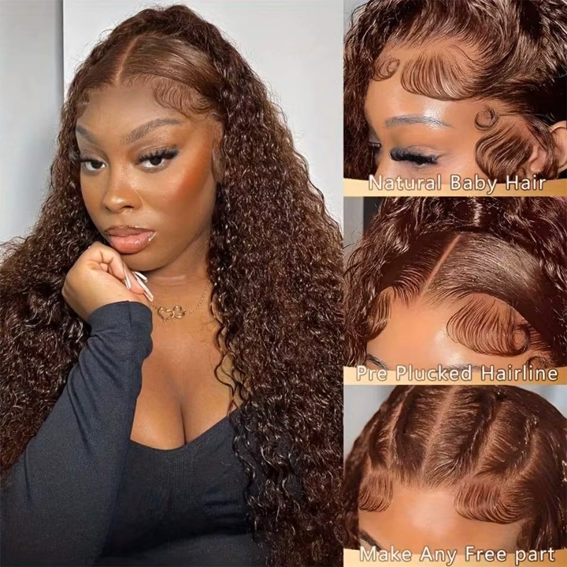 Wig Rambut Asli Warna Cokelat  - Eyelash Extension Natural Look ulasan dan harga