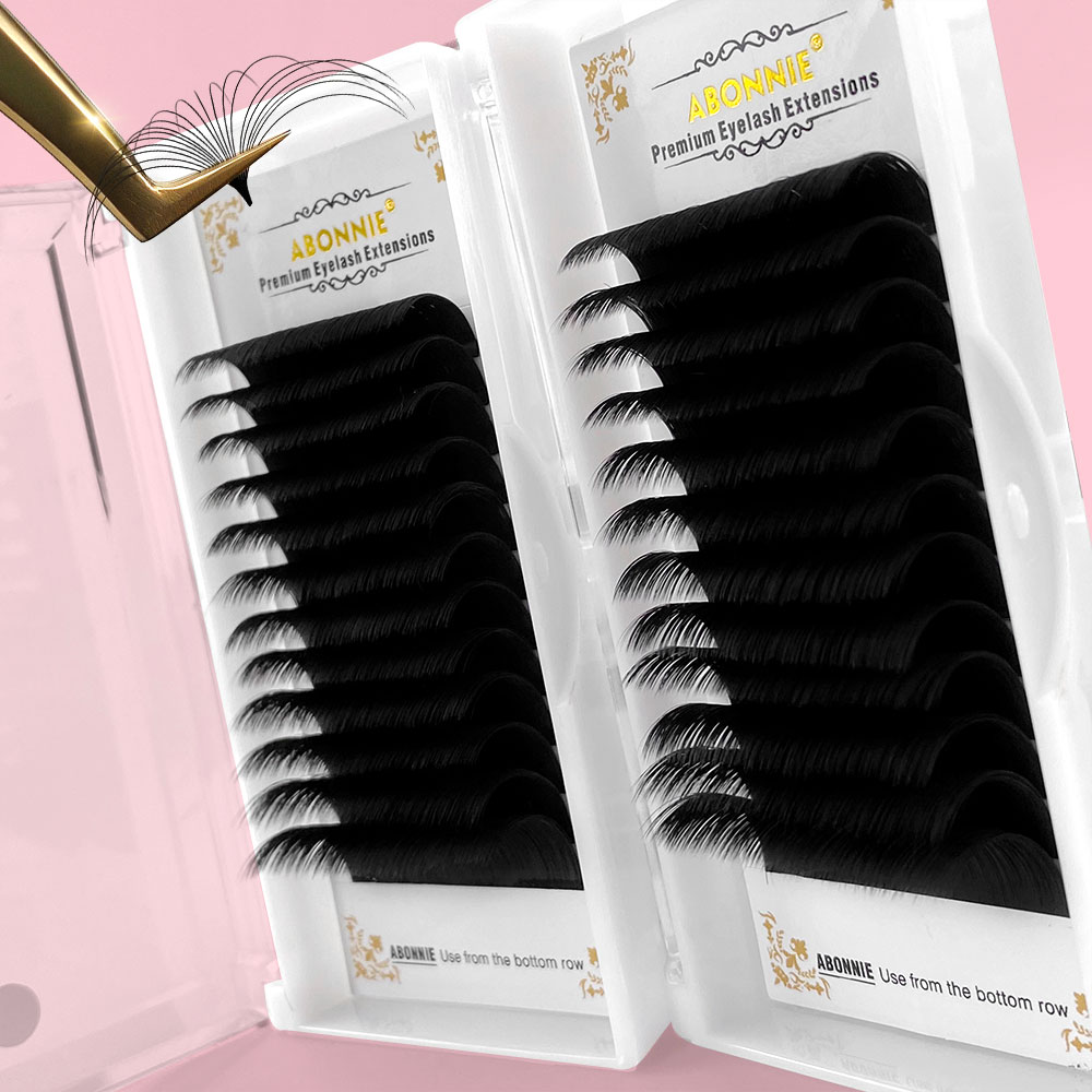 Abonnie 0.03-0.10Mm Bulu Mata  - Eyelash Extension Human Hair ulasan dan harga