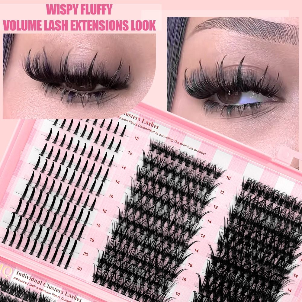 Bulu Mata Palsu 9-16mm, Volume - Eyelash Extension Look ulasan dan harga