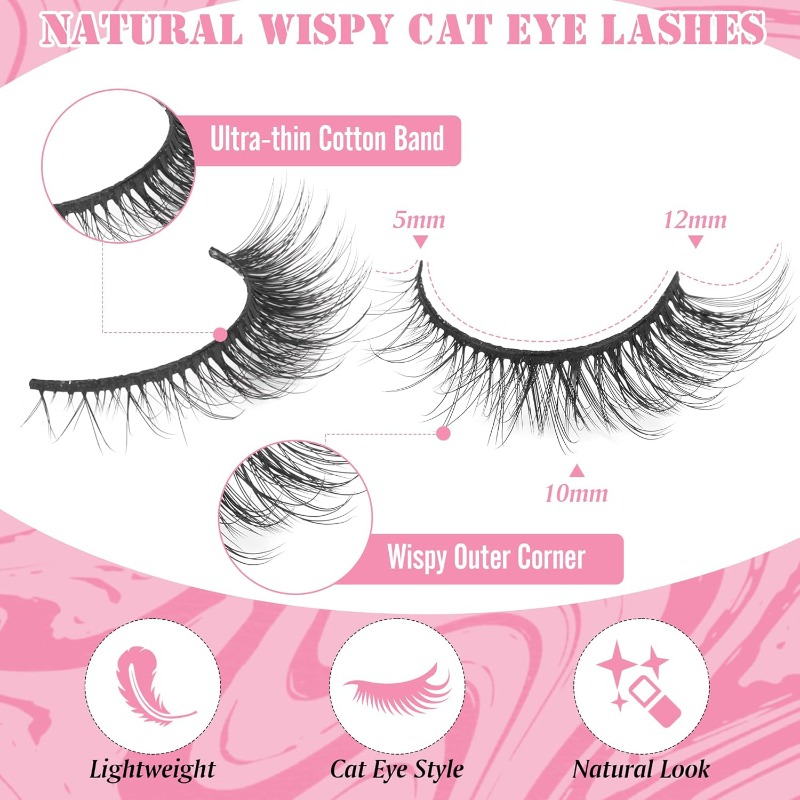 Bulu Mata Palsu 3D Fluffy Volu - Eyelash Extension Russian ulasan dan harga